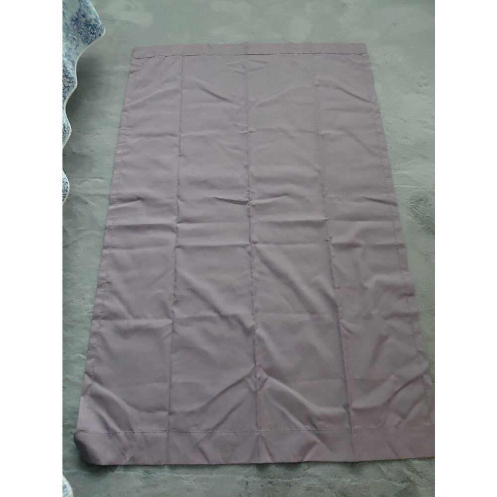Vintage Lace Curtains Set of 2 Plum Purple Made USA Cottagecore 38X62 Romantic - Picture 6 of 10